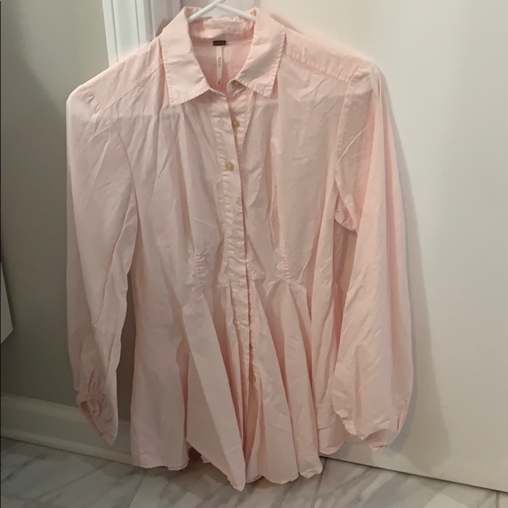 Pink blouse